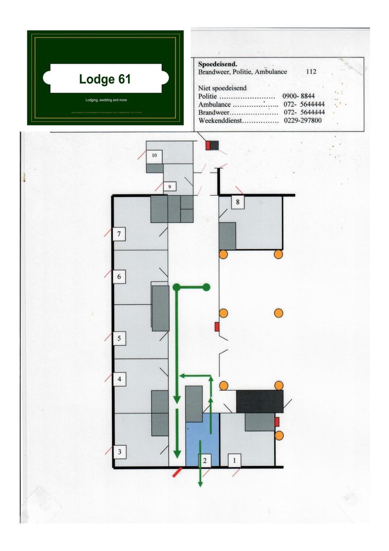 Lodge 61 Hotel Aan Het Water 梅代姆里克 外观 照片